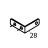 Soporte superior aclarado Fagor ECO-200