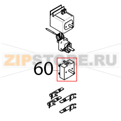Regolatore di energia 230 V Tecnoeka KF 981 UD Regolatore di energia 230 V Tecnoeka KF 981 UDЗапчасть на деталировке под номером: 60