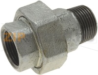 ПАТРУБОК ИЗ ЛИТЕЙНОГО ЧУГУНА Ø 1 ДЮЙМ MF