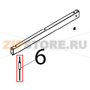 Sonda al cuore Angelo Po FX82E2T Sonda al cuore Angelo Po FX82E2TЗапчасть на деталировке под номером: 6