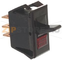 КОРИЧНЕВЫЙ ДВУХПОЛЮСНЫЙ РЫЧАЖНОЙ ПЕРЕКЛЮЧАТЕЛЬ