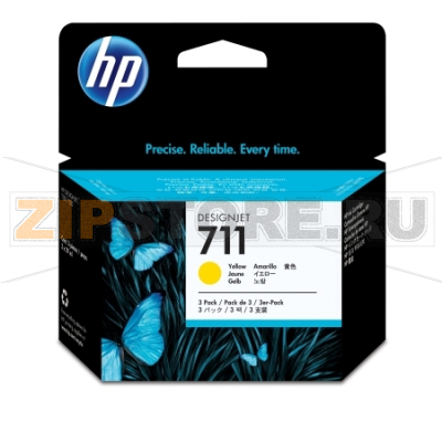 Картридж 29 мл, желтый, 3 шт HPE CZ136A 