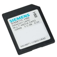 MMC КАРТА 128 МБ ДЛЯ OP77B, OP/TP 177B, OP/TP277, C7-635, MP277, MP377, MOBILE PANEL 177/277 Siemens 6AV6671-1CB00-0AX2