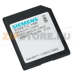 MMC КАРТА 128 МБ ДЛЯ OP77B, OP/TP 177B, OP/TP277, C7-635, MP277, MP377, MOBILE PANEL 177/277 Siemens 6AV6671-1CB00-0AX2 
