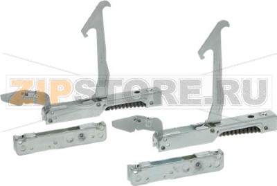 НАБОР ДВЕРНЫХ ПЕТЕЛЬ (ПРАВАЯ/ЛЕВАЯ) С РОЛИКОДЕРЖАТЕЛЕМ 