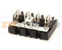 BLOCCO DI FUSIBILI, 300 V, 60 A, 4 POLI,