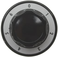 ЧЕРНАЯ РУЧКА Ø 75 ММ 0-1-2-3-4-5-6