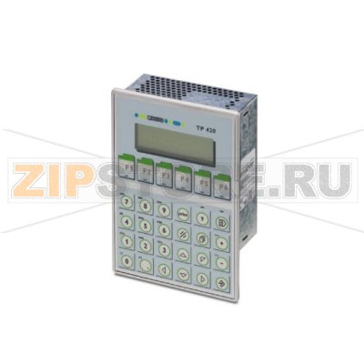 Текстовая панель Phoenix Contact TP 420 IB пульт управления с INTERBUS-Slave (ведом.), степень защиты IP65 (передняя часть корпуса).Минимальный заказ: 1 шт.Упаковка: 1 шт.