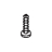 Screw TCB 3x12 plast. zn-b Saeco Talea Giro