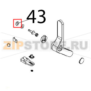 Boccola perno Angelo Po FX201G3 Boccola perno Angelo Po FX201G3Запчасть на деталировке под номером: 43