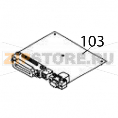 Main pcb (ieee1284) Sato CG412TT Main pcb (ieee1284) Sato CG412TTЗапчасть на деталировке под номером: 103Название запчасти на английском языке: Main pcb (ieee1284) Sato CG412TT.