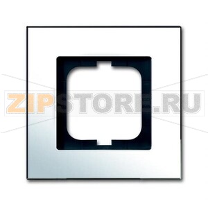 Рамка одноместная, глянцевый хром ABB 11231.20 