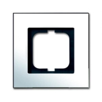 Рамка одноместная, глянцевый хром ABB 11231.20