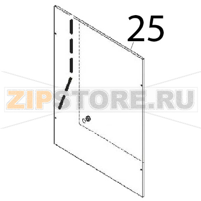 Retainer panel Angelo Po FM1221E1 Retainer panel Angelo Po FM1221E1Запчасть на деталировке под номером: 25