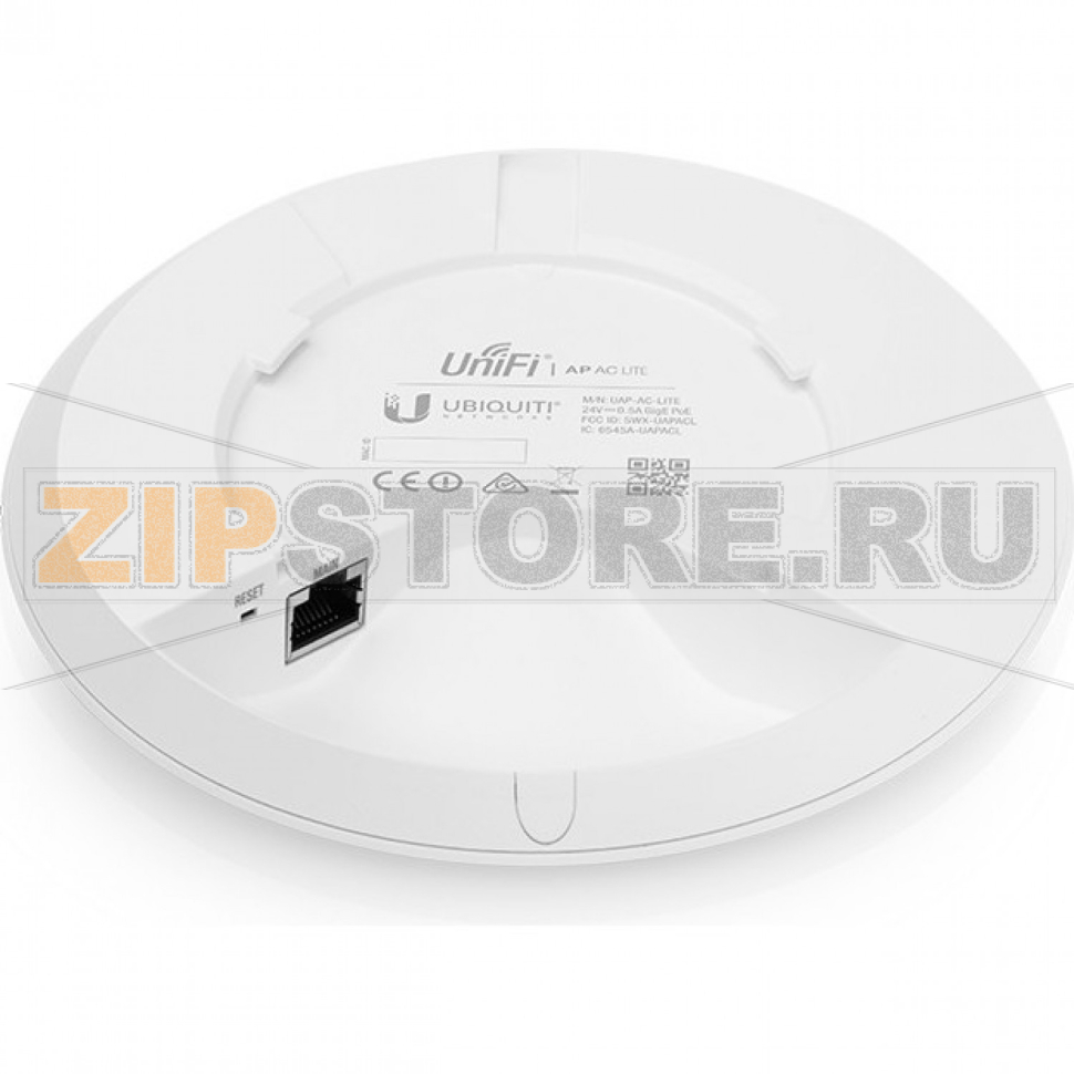 Точка доступа 2.4/5 ГГц Ubiquiti UAP-AC-LITE 