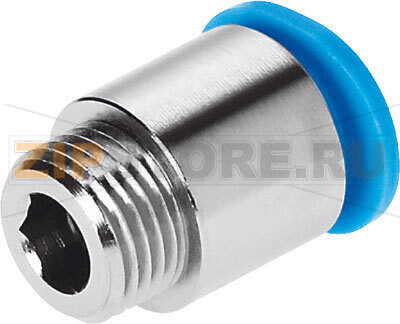 Штуцер с цанговым соединением Festo QSMP-M8X1.25-6 