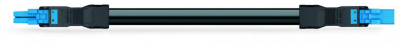 pre-assembled interconnecting cable; Eca; Socket/plug; 2-pole; Cod. I; H05Z1Z1-F 2 x 1,50 mm; 7 m; 1,50 mm; blue Wago 891-8982/016-701 Protected against mismating and maintenance-freeLow profile with 4.4 mm pole spacing...