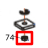 Nut, NI, M2.3*4.5*P0.4*1.8t Godex EZ-1305