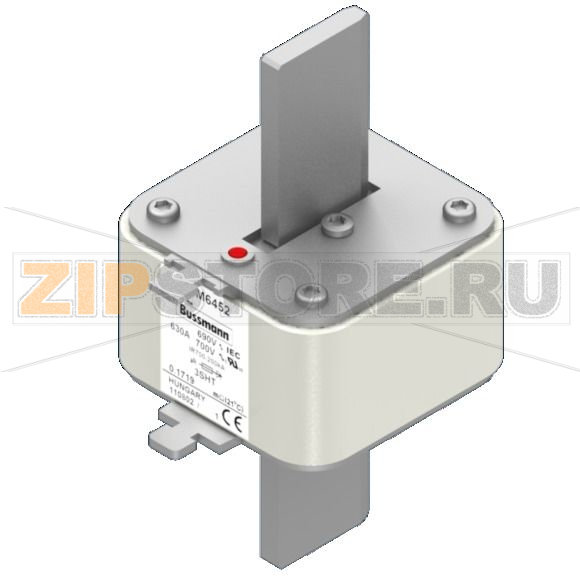 Предохранитель, 630 A, AC 690 В, 200 кА, DIN 3, aR, DIN, IEC Eaton FUSE 630A 690V 3SHT AR UC 