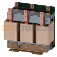 SINAMICS DU/DT Компактный фильтр (интегрированный в шкаф) с ограничением перенапряжений для Силового Модуля /Моторного модуля 500-600V 3AC 160/200kW 660-690V 3AC 250/315kW SINAMICS S: 500-690V 3AC 250/315kW max. cable length 100/150 m Siemens 6SL3000-2DG3