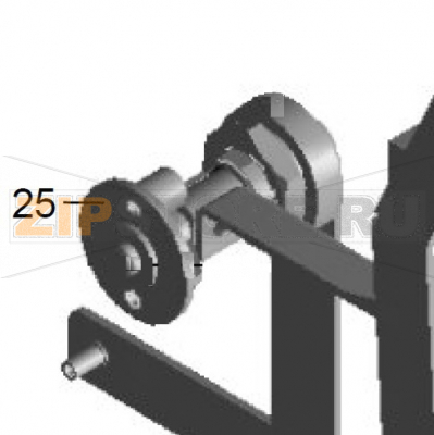 Sliding bearing Meiko FV 130.2 Sliding bearing Meiko FV 130.2Запчасть на деталировке под номером: 25Название запчасти Meiko на английском языке: Sliding bearing Meiko FV 130.2
