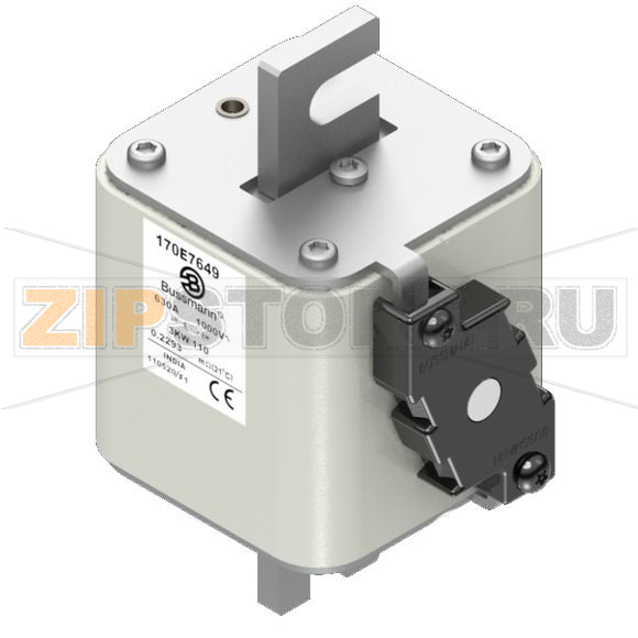 Предохранитель, 630 A, AC 1000 В, DIN 3, aR, Индикатор типа К Eaton FUSE 630A 1000V 3KW/110 AR 