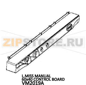 L.Miss manual 60x40 control board Unox XFT 193 L.Miss manual 60x40 control board Unox XFT 193Запчасть на деталировке под номером: 110Название запчасти на английском языке: L.Miss manual 60x40 control board Unox XFT 193