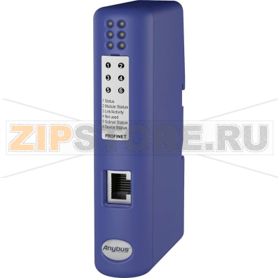 Шлюз сетевой 24 В/DC, USB, Ethernet, 1 шт Anybus AB7317 