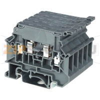 Клемма со светодиодом 15-30 В, серая CHIKU RTB 4-HESI LED 24