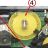 Kit, flag encoder disk (set of 5) Zebra P430i