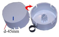 MANOPOLA TIMER INDESIT  C00298021