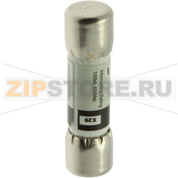 Предохранитель, 2 A, AC 600 В, 200 кА, 10x38 мм, UL, CSA, быстродействующий Eaton LIMITRON FAST A 