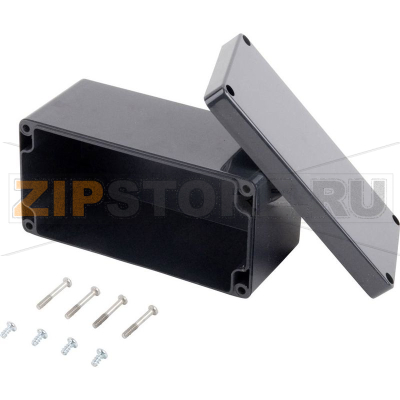 Корпус 160x80x85 мм, пластиковый, серый, 1 шт TRU Components KST 231 