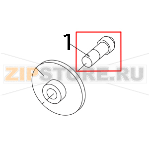 Sensor center gear stud Toshiba TEC B-852-TS22-QP-R Sensor center gear stud Toshiba TEC B-852-TS22-QP-RЗапчасть на деталировке под номером: 1