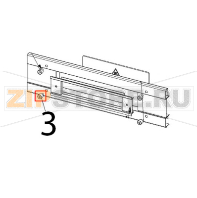 Coupling for external glass support Zanolli Synthesis 12/80 VE Coupling for external glass support Zanolli Synthesis 12/80 VEЗапчасть на деталировке под номером: 3