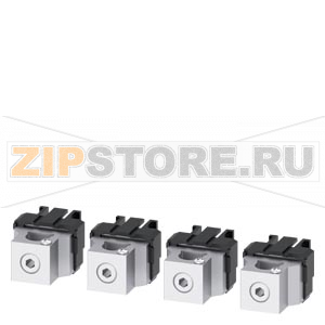 Wire connector w. control wire voltage tap-off 4 units Accessory for: 3VA52 250 Siemens 3VA9234-0JG11 