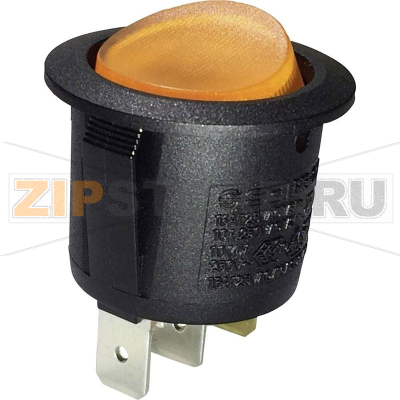 Переключатель клавишный 250 В/AC, 10 А, 1 x выкл/вкл TRU Components TC-R13-223B-01 