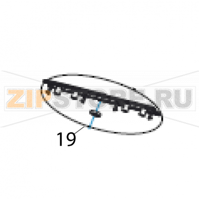 Rack holder mid package Sato WS408 DT Rack holder mid package Sato WS408 DTЗапчасть на деталировке под номером: 19Название запчасти на английском языке: Rack holder mid package Sato WS408 DT.