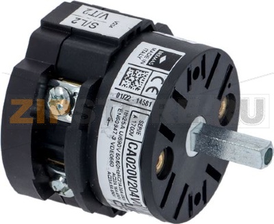 ПЕРЕКЛЮЧАТЕЛЬ 0-1 ПОЗИЦ.12A 400V 