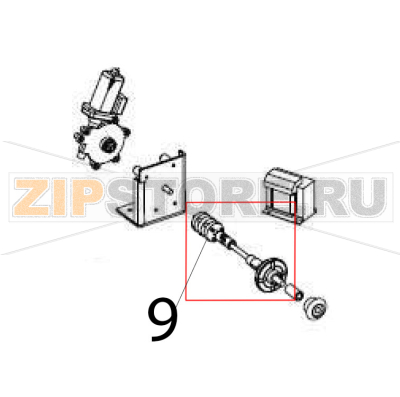 Elastic joint Vema AP 2091 Elastic joint Vema AP 2091Запчасть на деталировке под номером: 9