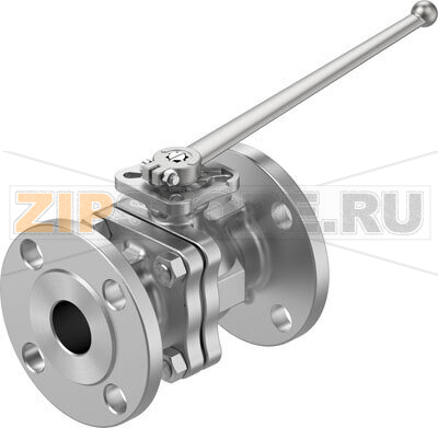 Кран шаровой Festo VZBF-11/4-P1-20-D-2-F0405-M-V15V15 