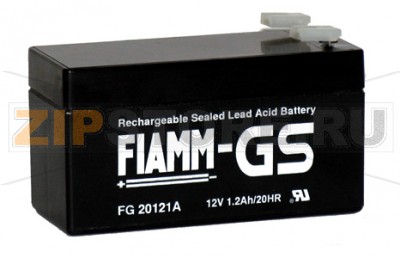 FIAMM FG 20121А Герметичные необслуживаемые аккумуляторы (АКБ) FIAMM FG 20121А Напряжение - 12 В; Емкость - 1,2 Ач; Габариты: длина 97 мм, ширина 43 мм, высота 51 мм, вес: 0,52 кг