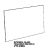 Internal glass 743x432x6 XBC404-X Unox XBC 405E