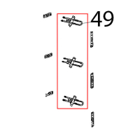 Bakerlux and cheflux breaking fan element Unox XB 895