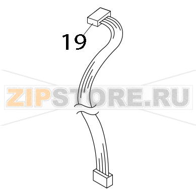 Power harness Toshiba TEC B-852-TS12-CN Power harness Toshiba TEC B-852-TS12-CNЗапчасть на деталировке под номером: 19