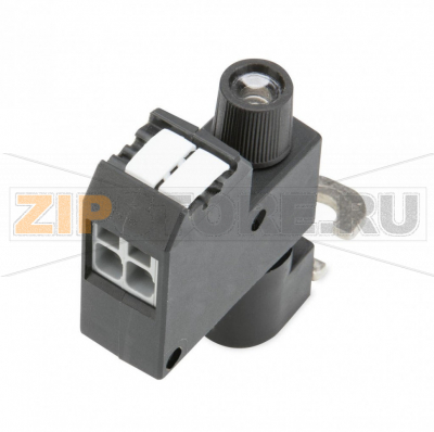 Power tap; for busbar; with fuse; Mounting screw M8 Wago 855-8008 Short description:WAGO's Voltage Taps serve as busbar taps for measuring L- or N-conductors and are equipped with an integrated SIBA fuse with indicator. The built-in fuse is located directly above the voltage-carrying busbar. In the event of an overload and short circuit, the downstream measurement unit is safely disconnected before major damage occurs.The voltage taps can be mounted directly on the busbar. Mounting is performed via M8 screw.The measurement line is connected via Push-in CAGE CLAMP®, the universal connection technology for all conductor types that provides the simplicity of push-in terminations. Rigid conductors, such as solid and stranded conductors, as well as fine-stranded conductors with ferrules, can be terminated by simply pushing them in – no operating tool needed. The connection unit with a fuse and Push-in CAGE CLAMP® rotates. This creates additional added value by directly guiding subsequent wiring into the cable channel.In addition, the voltage taps can be labeled with two different marking options.Features:Fuse-protected voltage tap for measurement purposesSafe protection through integrated fuse with indicator (measurement line/device)WAGO push-in termination technologyWAGO labeling options (WMB markers or marking strips)Примечание:Spare fuse: WAGO 855-8020...