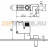 Power tap; for busbar; with fuse; Mounting screw M8 Wago 855-8008 - Power tap; for busbar; with fuse; Mounting screw M8 Wago 855-8008