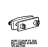 Wire clamp FV 268 RO + fixing screws Unox XV 893