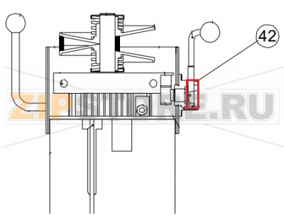 Closure cover Sigma BM 20    Closure cover&nbsp;BM 20Запчасть на сборочном чертеже под номером: 42Название запчасти Sigma на итальянском языке: Closure cover BM 20