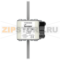 Предохранитель, 800 A, AC 690 В, 200 кА, size 1, 53x69x136 мм, aR, IEC UL Eaton FUSE 800A 690V